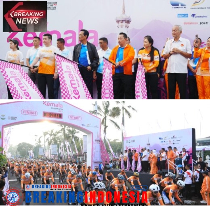 Hari Kedua Tour of Kemala 2025 Meriah, 1.794 Peserta Ramaikan Lintasan di Yogyakarta