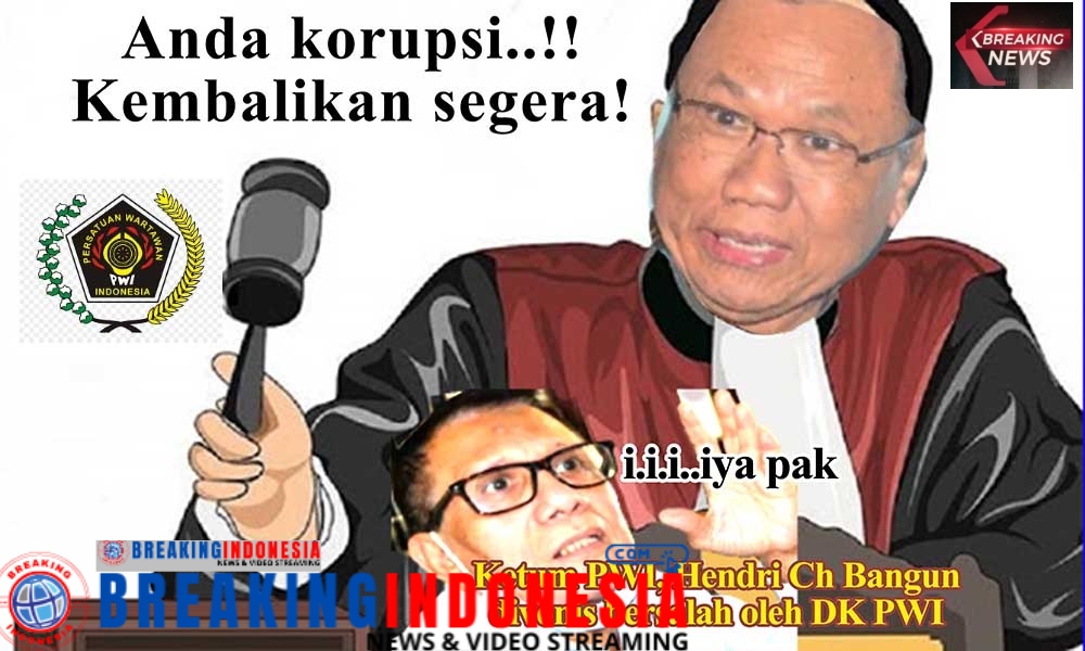 Ketua PPWI : Hendry Ch Bangun Harus Segera Diproses Hukum