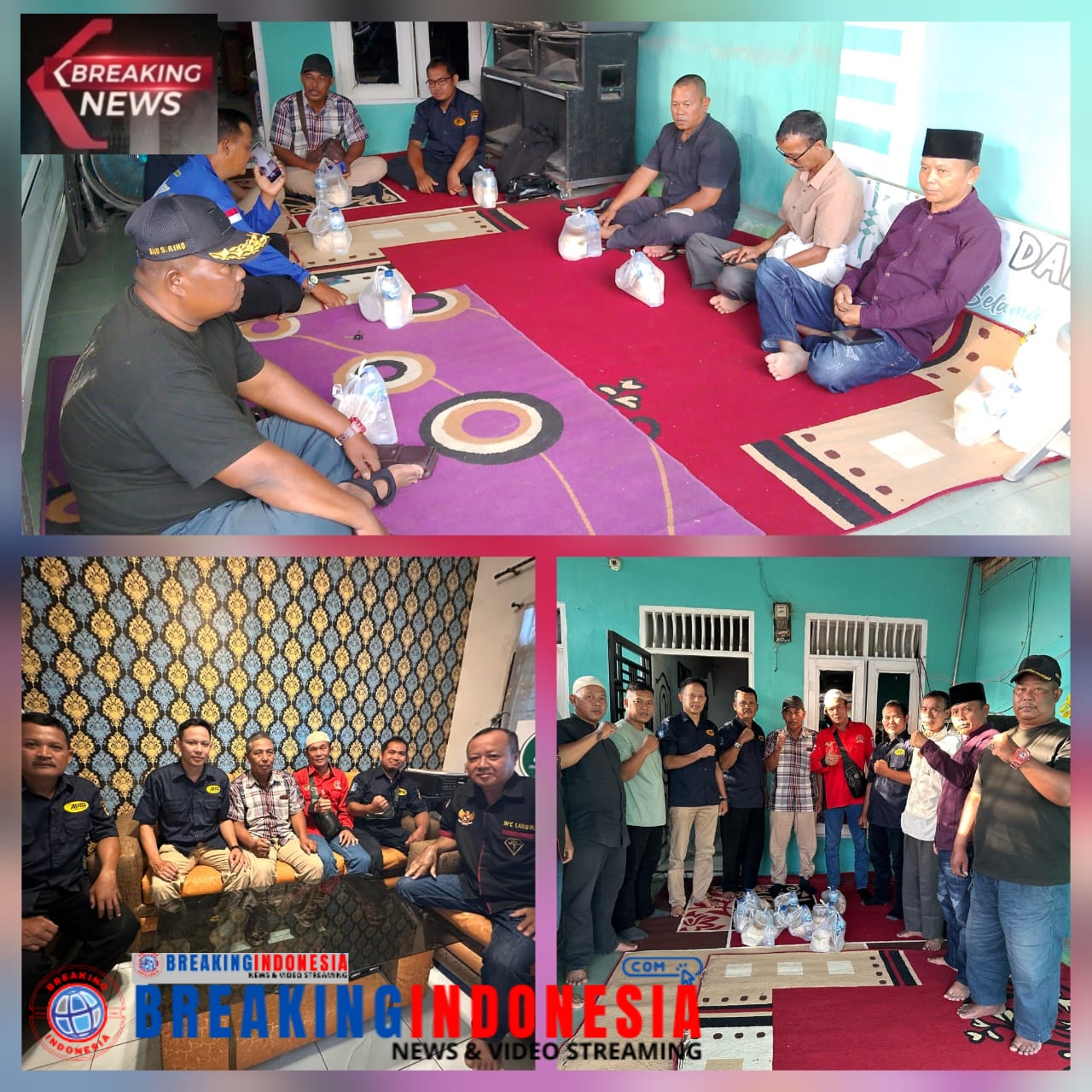 Kumpul Bareng Dan Berbagai Takjil Kepada Wartawan, Pengurus PWDPI Labuhan Batu Utara