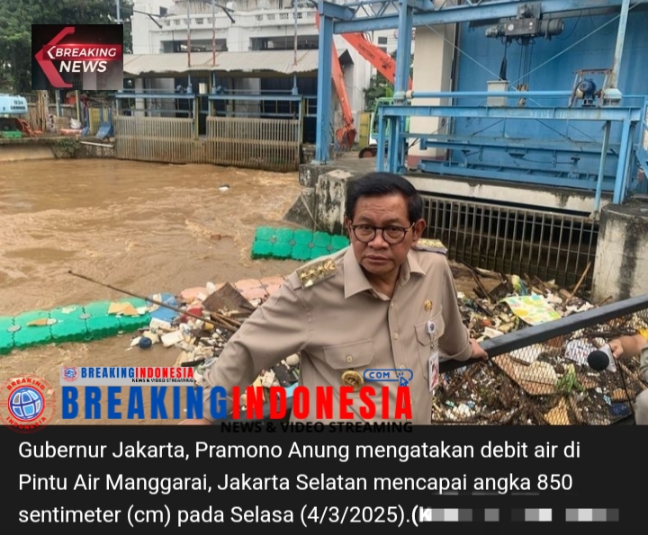 Pramono Bakal Temui Kepala Daerah Penyangga Jakarta Bahas Solusi Banjir
