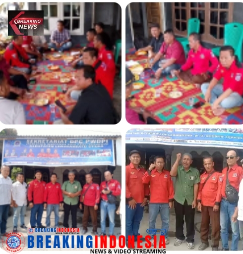 Pengurus dan Anggota DPC PWDPI Labura Gelar Buka Puasa Bersama