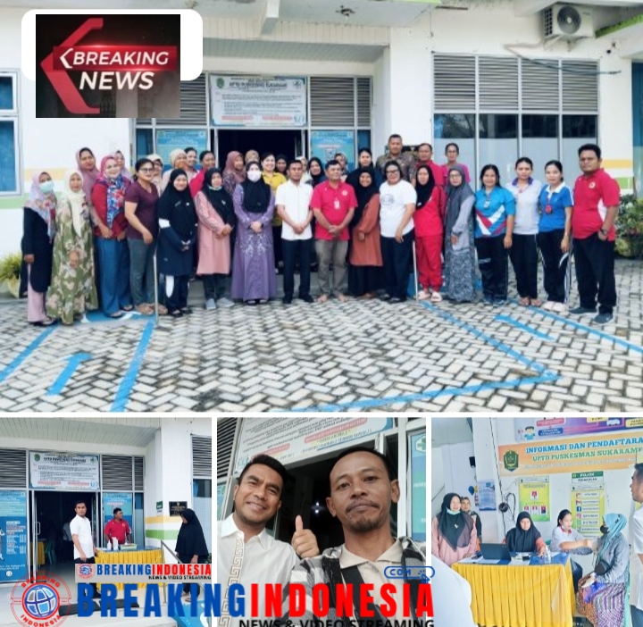 Kunjungan Wakil Bupati Dr. H. Samsul Tanjung.S.T. M.H. ke Puskesmas Desa Sukarame