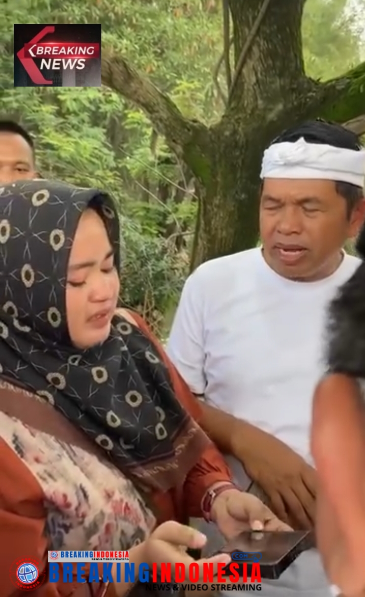 Warga Sukawangi Nekat Terobos Pengawalan Gubernur Demi Mendapatkan Keadilan
