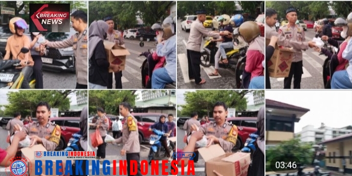 Polsek Mamajang Berbagi Takjil Buka Puasa Ramadhan 1446 H, Kepada Masyarakat dan Pengendara