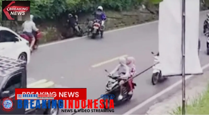 Viral Polisi Patwal Tendang Pemotor Saat Kawal Alphard Hingga Jatuh ke Selokan di Puncak Bogor