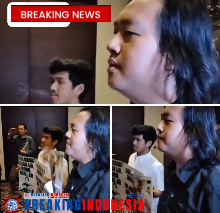 Koalisi Masyarakat Sipil Interupsi Rapat Tertutup Revisi UU TNI di Hotel Mewah