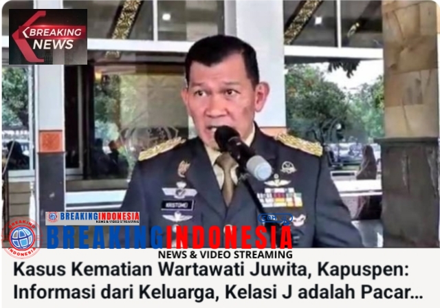 Kasus Kematian Wartawati Juwita, di Banjarbaru Pelaku Diduga Prajurit TNI AL