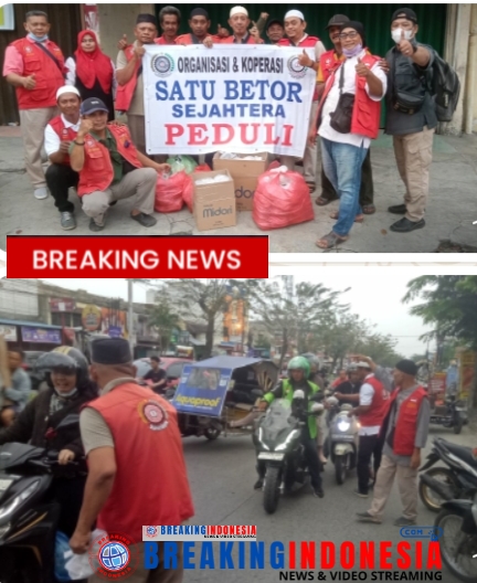 Berbagi Keberkahan, DPP SATU BETOR Berbagi Takjil dan Berbuka Puasa Bersama