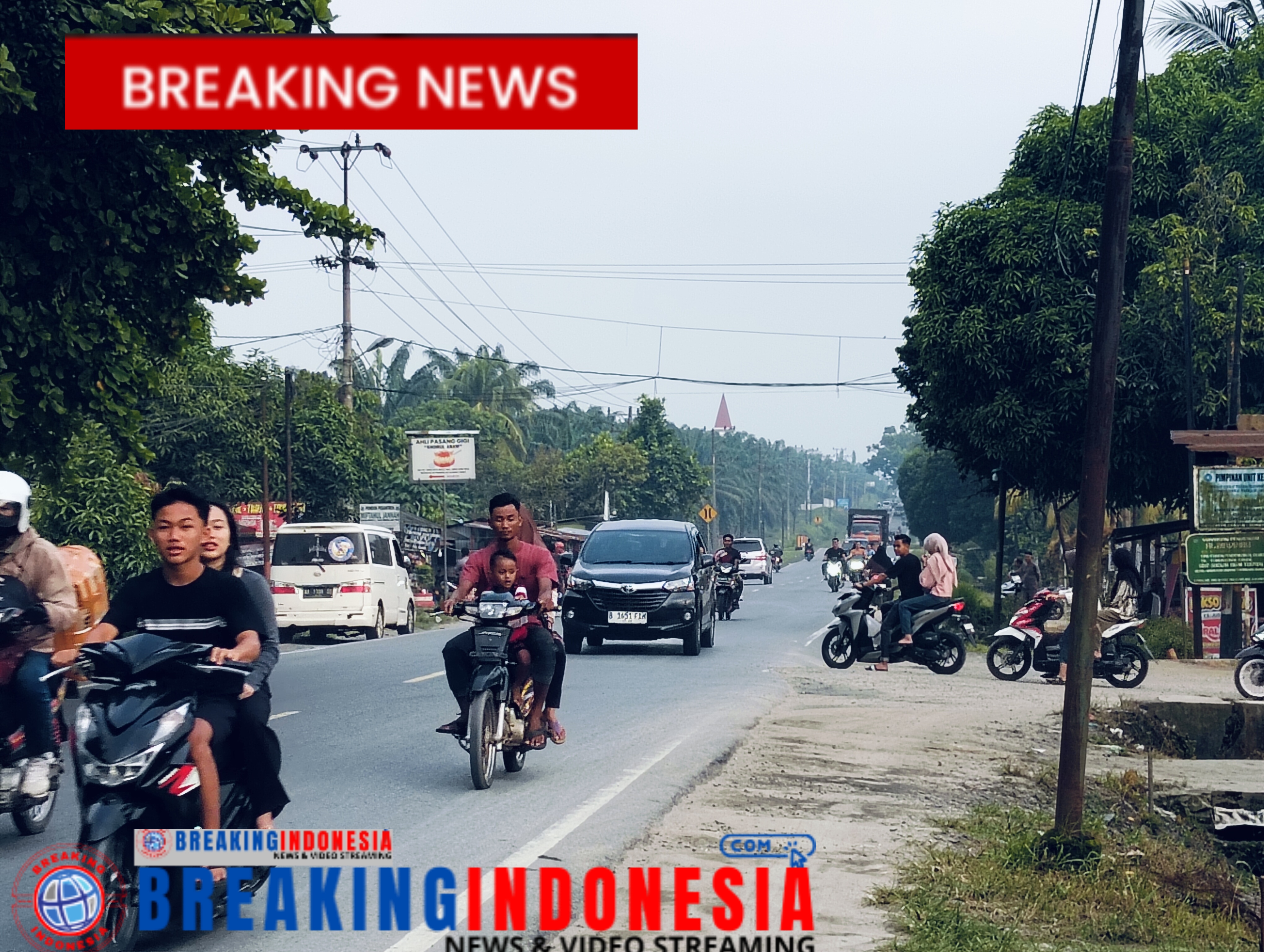 Kondisi Arus Mudik Jalan Lintas Sumatera, Kabupaten Asahan