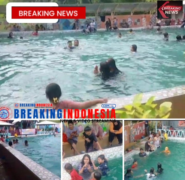 Wisata Pemandian Bandar Negri Menjadi Kunjungan Wisata Lebaran Idul Fitri