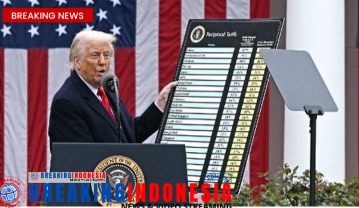 Kena Tarif Imfor Trump 32 % , Ini Barang RI Yang Bikin AS Tekor