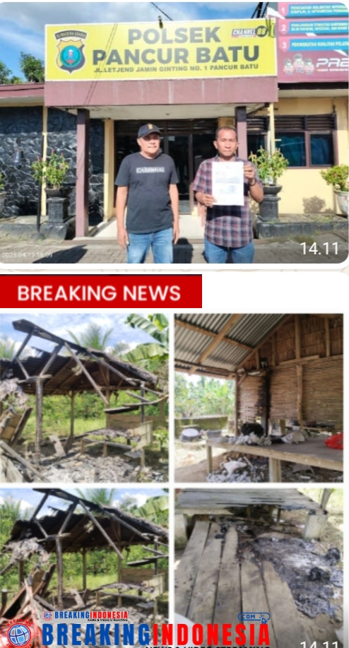Ketua DPW  PWDPI Sumut Kecam Keras Oknum Pembakaran 3 Pondok Jurnalis Bentuk Serangan Berbahaya Terhadap Kemerdekaan PERS