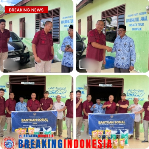 Semarakkan Hari Bakti Pemasyarakatan Lapas Idi Bagikan Bantuan Sosial ke Panti Asuhan