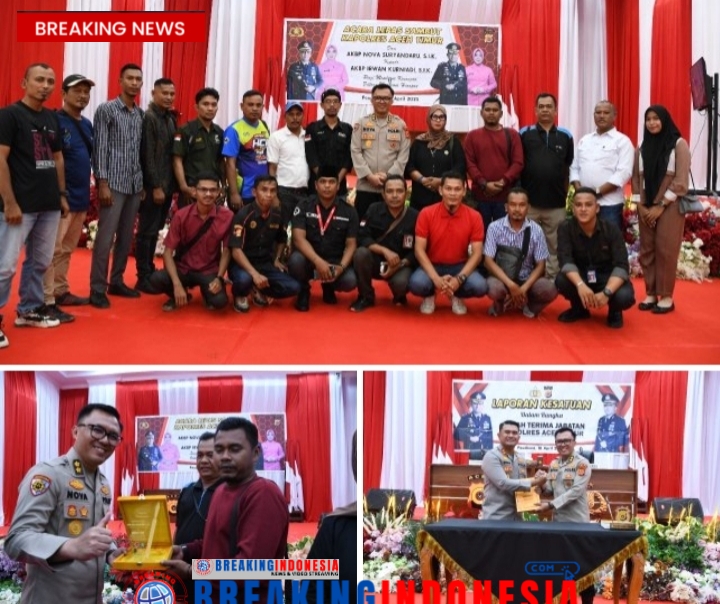 Gerbang Kehormatan Menuju Jabatan Baru Sang Pemimpin AKBP Nova Suryandaru SH