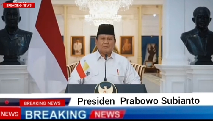 Presiden Prabowo Subianto Sampaikan Duka Mendalam Wafatnya Paus Fransiskus