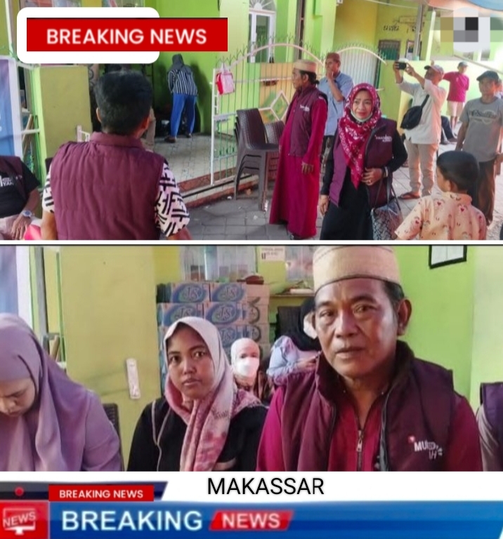 Camvaser Tamalate Salurkan Bantuan Kemanusiaan Untuk Korban Kebakaran di Makassar