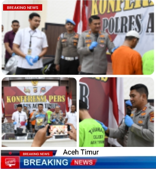 Enam Organisasi Wartawan Apresiasi Kinerja Polres Aceh Timur