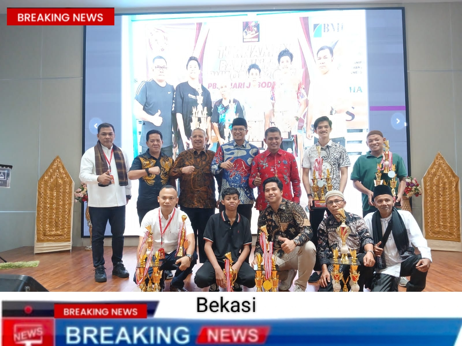 Halal Bihalal Kerukunan Warga Kinari , Kabupaten Solok Meriah di Bapelkes Kabupaten Bekasi