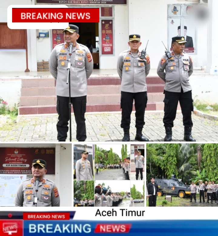 Kapolres Aceh Timur Audensi Perwakilan PPS ke Kantor KIP