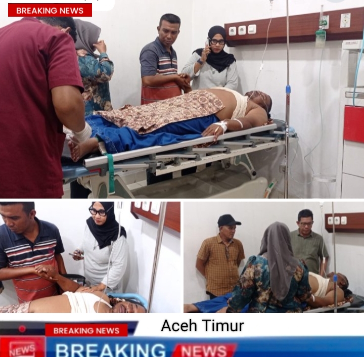 Ketua Persaudaraan Aceh Seranto Mengalami Kecelakaan di Buket Kameng