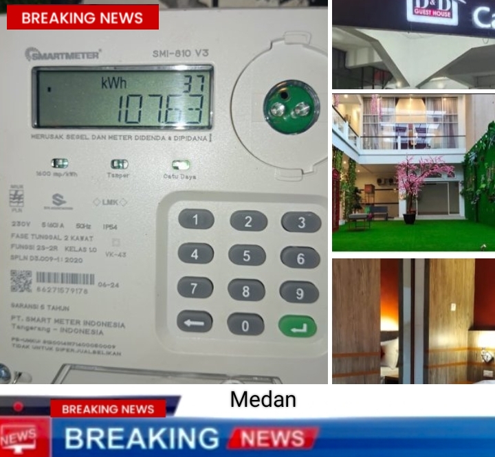 Seorang Petugas PLN Diduga Sabotase Listrik Selama 2 Tahun ke Guest& Cafe Ternama di Medan