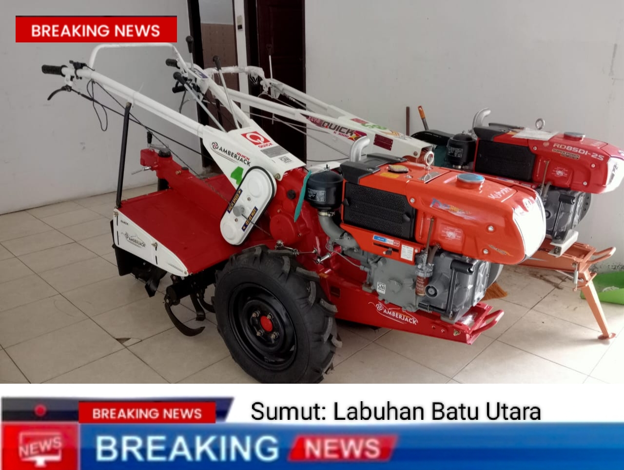 P3KI WILAYAH SUMUT SURATI DINAS PERTANIAN KAB.LABURA DUGAAN HIBAH ALSINTAN TIDAK TEPAT SASARAN