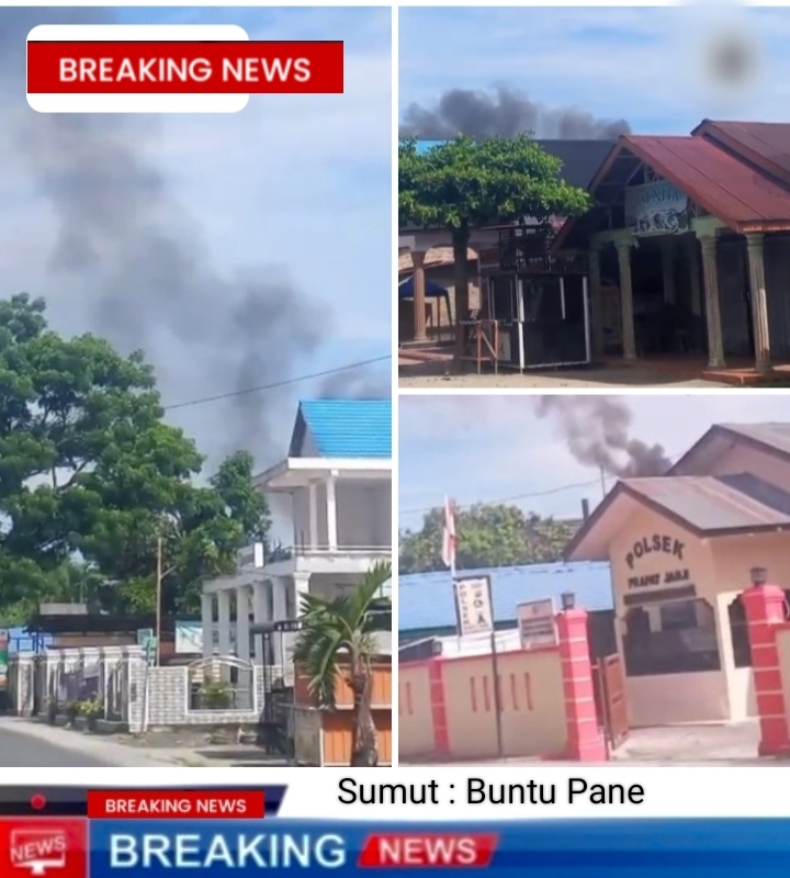 Asap PKS Ssil PTPN IV Regional 1 , Mengeluarkan Asap Bau Busuk Cemari Polusi Udara