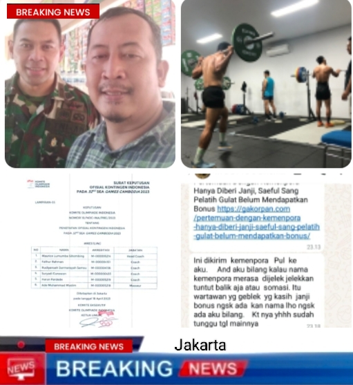 Ketum Yaswu Ajak Presiden Prabowo Ambil Alih & Desak Kisruh Dugaan Gulat Gate Penilepan Bonus Pelatih Fisik Gulat Sea Games 2023