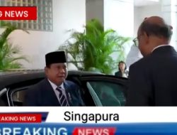 Prabowo Subianto Disambut Penuh Penghormatan di Singapura