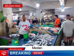 Pasar Sukaramai Ditutup Pagar Besi, Para Pedagang Pasar Mengeluh dan Omset Penjualan Merosot