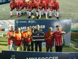 Turnamen Mini Soccer Medan Jurnalis Championship 2025 Sukses, Tim Wartawan Polda Sumut Raih ‘Fair Play Team