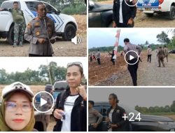 Swasembada Pangan, Polres Lampung Utara Gelar Penanaman Jagung Serentak Kuartal lll