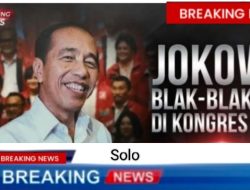 Jokowi Menyatakan Dirinya Akan full Mendukung Partai Solidaritas Indonesia (PSI)