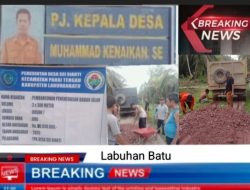 Kepala Desa Sei Siarti Diduga Korupsi Dana Perbaikan Jalan