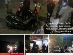 Polres Labuhan Batu Gencarkan Patroli Kota dan Publik Address di Wilayah Rantauprapat
