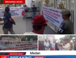 AMSU Geruduk Kantor Gubernur Sumut, Meminta Bobby Nasution Segera Eksekusi Sarang Narkoba