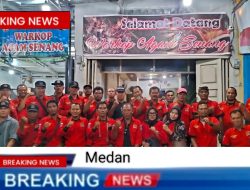 Rapat Akbar DPW – DPC PWDPI Sumut Jelang Rakernas HUT ke 3 dan Pelantikan