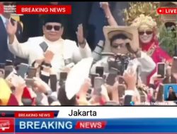 HUT RI ke 80 Goyang Istana Merdeka Prabowo Subianto Turun Podium