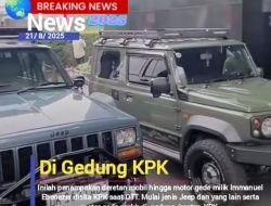 KPK Menyita Sejumlah Kendaraan Mewah Hasil OTT Wanenaker Immanuel Ebenezer