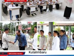 Gibran Didampingi Asri Ludin Tambunan Janjikan Laptop Usai Tinjau Sekolah Rakyat di Deli Serdang
