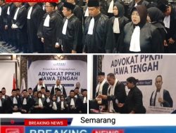 PPKHI Jawa Tengah Gelar Pelantikan Advokat Baru Tahun 2025