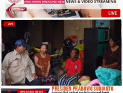 Prabowo Subianto Dengarkan Curhatan Ibu – ibu Korban Banjir di Bali