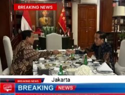Prabowo Subianto Bertemu dengan Joko Widodo