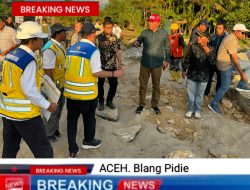 Lakukan Kunker ke Abdya, H Irmawan Kembali Perjuangkan Usulan Pembangunan Jalan 2 Jalur Blang Pidie