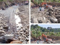 Diduga Penyimpangan Tebing Sungai Lawe Alas