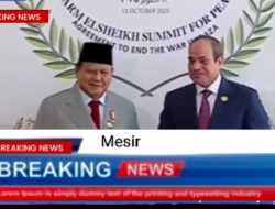 Presiden Prabowo Subianto Tiba di Mesir Hadiri KTT Perdamaian Gaza