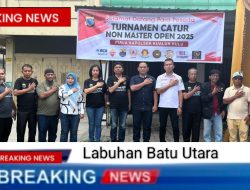 Kaperwil Nasip dan Kabiro Sopyan Zuhri Media Breaking News, Dukung Penuh Turnamen Catur Non Master Piala Kapolsek Kualu Hulu