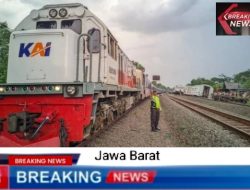 KA Purwojaya Relasi Gambir Kroya Anjlok, Sementara Bisa Dilewati Satu Jalur