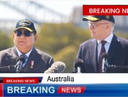 Prabowo Temui PM Albanese Usai Tiba di Australia
