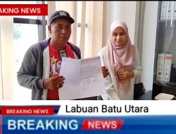 DPC PWDPI Labura Dampingi Kimhock Ambarita Laporkan Komisi B DPRD Labura